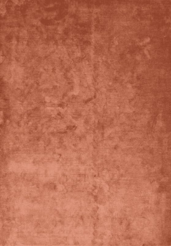 Liso Mocha Mousse solid hand-tufted wool rug, view 6