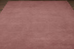 Liso Blush solid hand-tufted wool rug, view 5