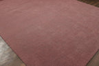 Liso Blush solid hand-tufted wool rug, view 8