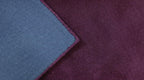 Liso Black Currant solid hand-tufted wool rug, view 5