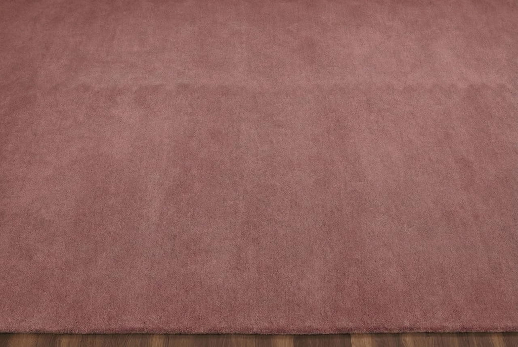 Liso Blush solid hand-tufted wool rug, view 3