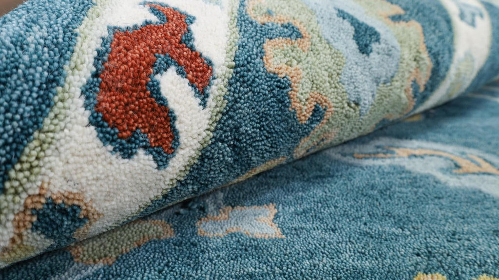 Selara Oushak Wool Rug, view 8
