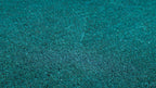 Liso Turquoise solid hand-tufted wool rug, view 5
