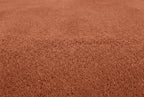 Liso Mocha Mousse solid hand-tufted wool rug, view 5