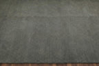 Liso Ash Grey solid hand-tufted wool rug, view 3