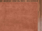 Liso Mocha Mousse solid hand-tufted wool rug, view 2