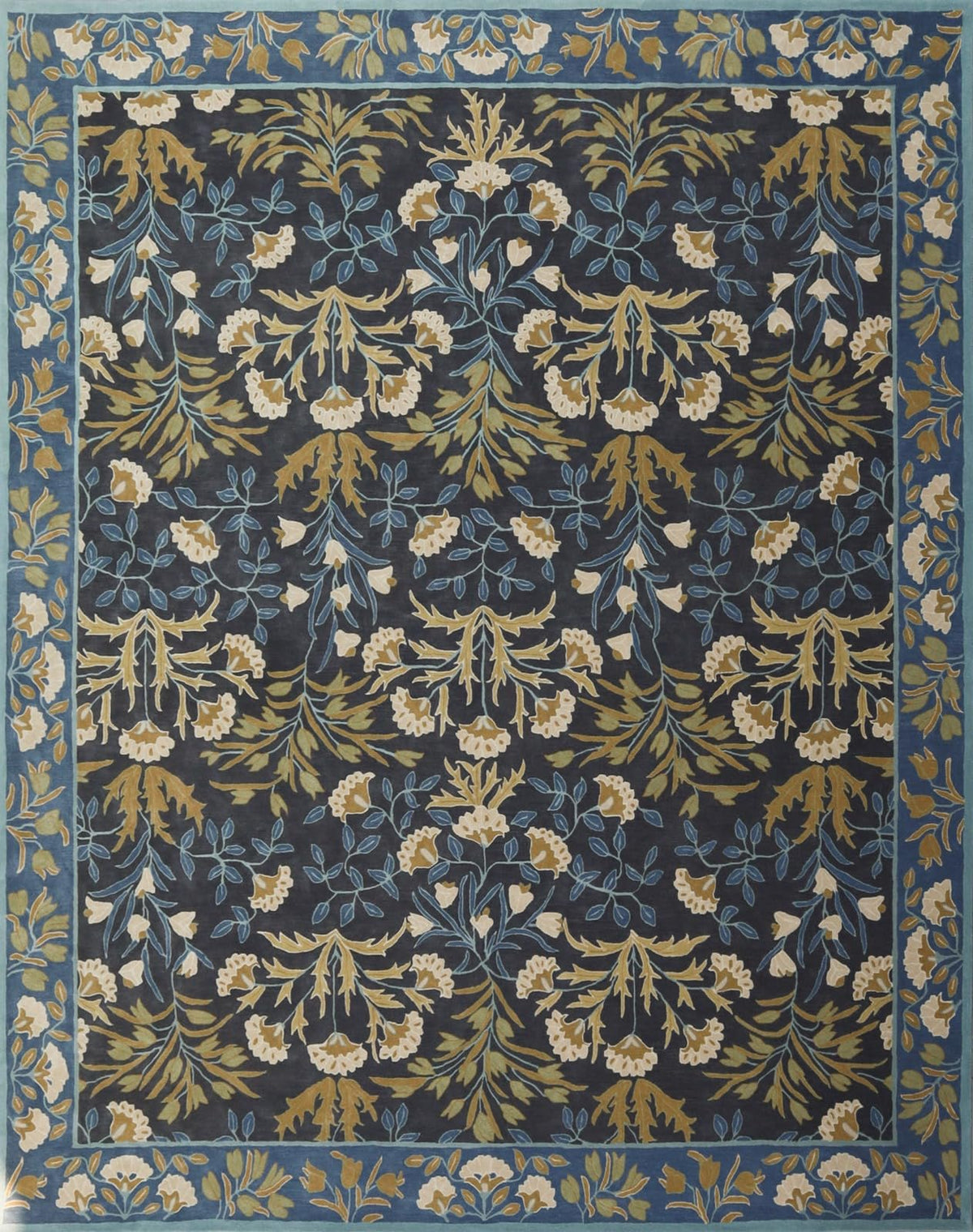 Adline Tulip Floral Wool Rug, view 1