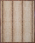 Antelope Print Wool Rug — Natural, view 7