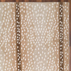 Antelope Print Wool Rug — Natural, view 1
